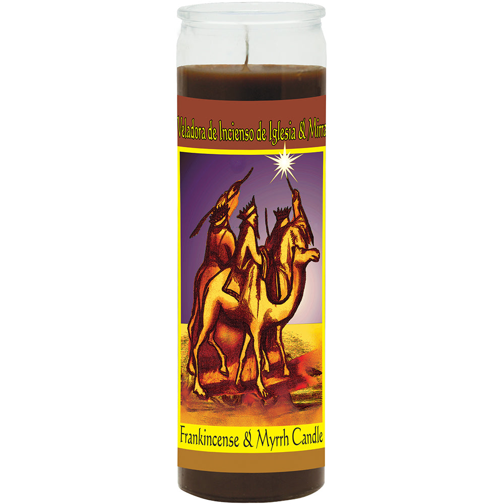 7 Day Candle-Frankincense and Myrrh Scented