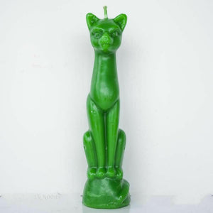 Image Candle-Green Cat